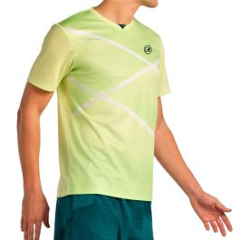 T-shirt à manches courtes homme Bullpadel Ladra 059 Jaune Padel 44 2/3