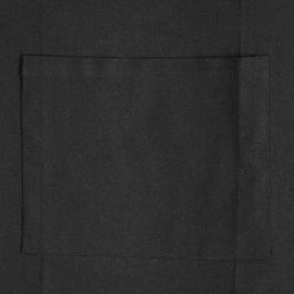 Tablier avec Poche Atmosphera Noir Coton (60 x 80 cm)