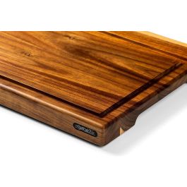 Style De Vie STY8720039620186 Planche à découper Antidérapante en Acacia avec Rainure et Poignée - 40 x 29 x 3 cm