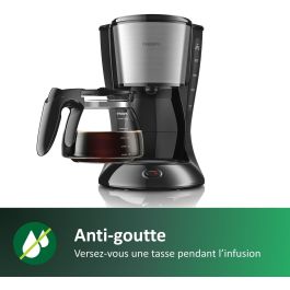 Cafetiere filtre - PHILIPS - HD7462/20 - Collection Métal - 1.2L - 1000W - Inox