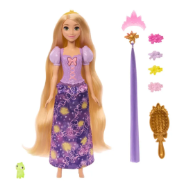 Disney Princesses Raiponce JHL46 - Poupée aux cheveux magiques lumineux avec diadème, Pascal et 7 accessoires Precio: 57.648. SKU: B1BAMB9X6C