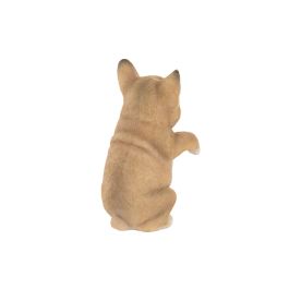 Figurine Décorative Home ESPRIT Blanc Marron 8 x 8 x 14 cm (4 Unités)