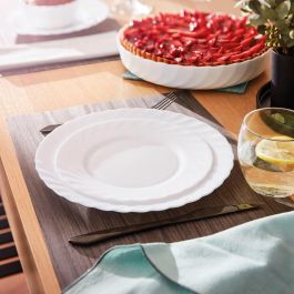 Plato Llano Opal Trianon Arcoroc 24,5 cm