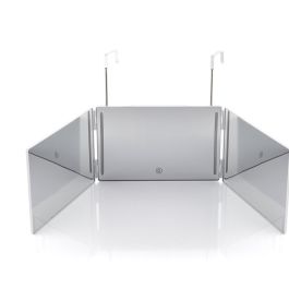 InnovaGoods Miroir de maquillage éclairé Miroir de salle de bain avec design pliant et vue