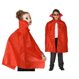 Cape rouge courte de 70 cm avec col montant pour enfants - Taille unique - Pour déguisement Halloween, magicien, vampire Precio: 2.4. SKU: S1130217