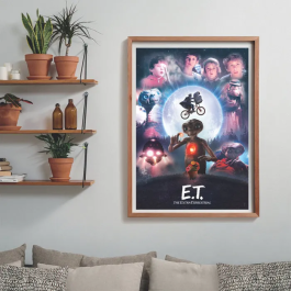 Clementoni Puzzle Compact 1000 pièces - E.T. - 70 x 50 cm avec poster