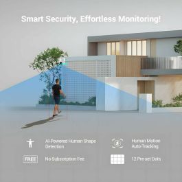 Camescope de surveillance Ezviz CS-H8C-R200-1K3KFL4GA 4MM