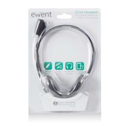 Casques avec Microphone Ewent EW3567 Noir (1 Unité)