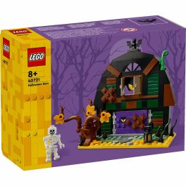 LEGO 40721 Granero de Halloween - Jouet de construction pour enfants à partir de 8 ans - Squelette