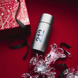 Carolina Herrera Coffret 212 NYC MEN Eau de Toilette 3 pièces Homme 100ml + Baume APRès-Rasage 100ml + Mini Eau de Toilette 10ml