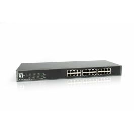 LevelOne FSW-2450 Switch 24 Ports Fast Ethernet (10/100) Non-géré avec Qualité de Service (QoS) et montage en rack