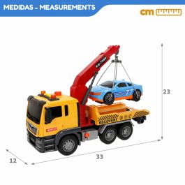 Camion avec grue Speed & Go 33 x 23 x 12 cm (4 Unités)