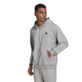 Sweat à capuche homme Adidas Essentials Feelcomfy M Gris clair