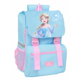 Cartable Frozen Bleu Rose 18,5 x 41 x 15 cm