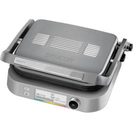 Sencor SBG 6231SS - Grill électrique avec écran LCD, plaques amovibles antiadhésives (30x25 cm), puissance 2100 W, surface CoolTouch Precio: 171.456. SKU: B1BM4V3MFA
