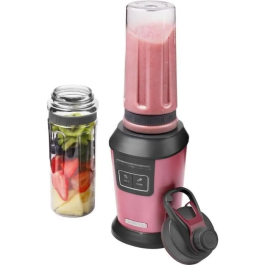 Sencor SBL 7174RD Blender Mixeur 800W Rouge 0.6L avec Couvercle Sous Vide pour Smoothies et Préparations