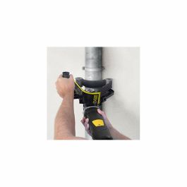 Fartools Ponceuse à bande TBS1300 1300W pour tubes, 1100-3200 rpm, variable, pour métal et bois jusqu'à 200mm de diamètre