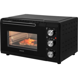 Sencor SEO 2000BK - Mini-four 20 L, 1650 W, Noir, 6 fonctions, cuisson de 70 à 230 °C, minuteur 120 min, double vitrage Precio: 136.32. SKU: B1F9Q3ERVM
