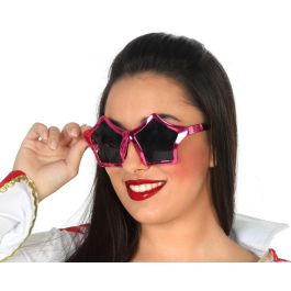 Gafas Estrella - Lunettes Fucsia Métalliques en Forme d'Étoile, Accessoire Déguisement Pop, Fête et Look Déguisé Precio: 10.5. SKU: B12L6ZV6S7