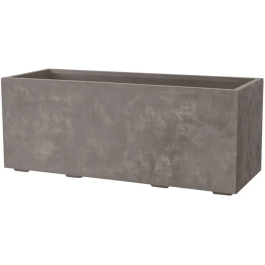 Deroma Millennium - Pot de fleurs rectangulaire marron 97 litres avec réserve d'eau et roulettes - Design contemporain pour intérieur et extérieur - Longueur 99 cm Precio: 106.5. SKU: B1EC6XEWDC