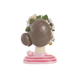 Figurine Décorative Home ESPRIT Bleu Rose Femme 14 x 10 x 20 cm (2 Unités)