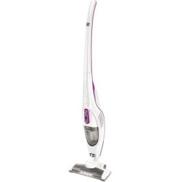 Sencor SVC 7814VT Aspirateur balai sans fil 2-en-1, 110 W, filtre HEPA, batterie 35 min, 0.5 L, blanc/violet