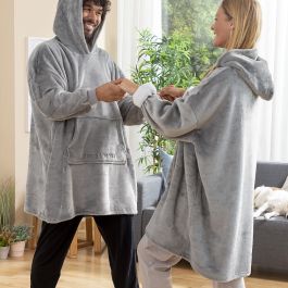 Couverture à Manches Sweat-shirt Oversize avec Polaire Swug InnovaGoods