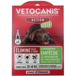 Vetocanis Pipetas Duo Antipulgas y Garrapatas x4 268mg/80mg Perros Grandes AAAAAO07613 Precio: 40.5. SKU: B1K5AZSFYX