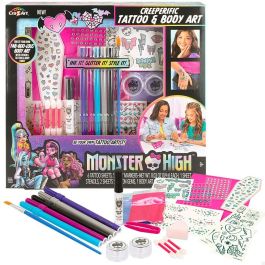 Studio de mode Monster High Creeperific Tatouages Temporaires