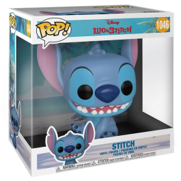 Funko Pop! Jumbo: Lilo et Stitch - Stitch Figurine Vinyle Grand Format