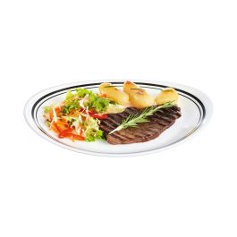 Plato Steak Vidrio Friends Time Bistr Luminarc 30 cm