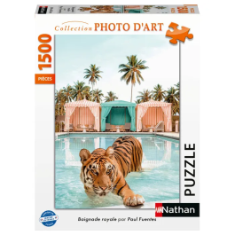 Nathan Puzzle 12001862 - 1500 Pièces - Baignade Royale / Paul Fuentes - Design Photo d'Art - Collection - Dès 14 ans Precio: 42.36. SKU: B15PZQBHMK