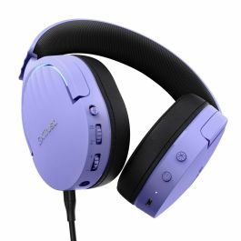 Casques avec Micro Gaming Trust GXT 491 Noir Pourpre