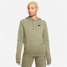 Sweat à capuche femme Nike Sportswear Essential Vert foncé
