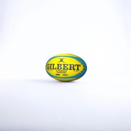 Gilbert GTR4000 Ballon de rugby d'entrainement taille 3 fluo - Lot de 5