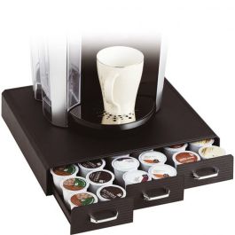 Organisateur de capsules de café Archivo 2000 CD902 NE Noir polystyrène