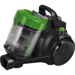 Sencor SVC 1025GR - Aspirateur traîneau sans sac 700 W, filtre HEPA H13, 78 dB, 2 L, rayon d'action 8 m, Noir/Vert