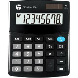 Calculatrice HP HPKOC108 Noir Plastique