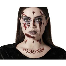 Tatuaje Facial Maquillage Effets Spéciaux Sang Blessures Mot Murder - Déguisement Halloween et Cinéma d'Horreur Precio: 0.876. SKU: B19QFLAV4V