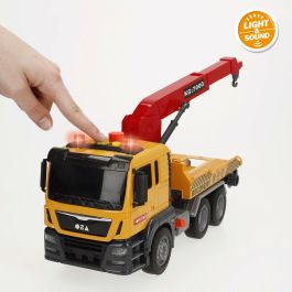 Camion avec grue Speed & Go 33 x 23 x 12 cm (4 Unités)