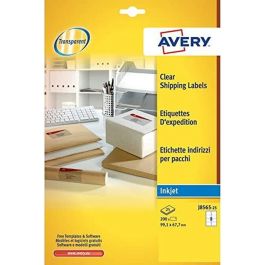 Étiquettes adhésives Avery 99,1 x 67,7 mm Transparent Precio: 38.4999996. SKU: S8401463