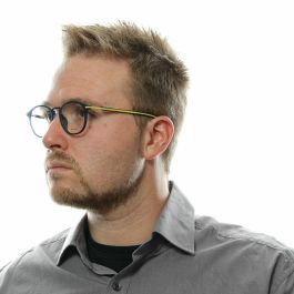 Monture de Lunettes Homme Police VPL558-490TA5 Bleu Ø 49 mm