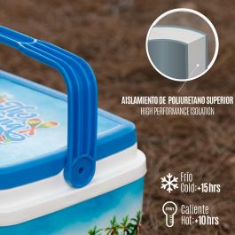 Glacière Rigide Portable Aktive 5 L 28 x 19 x 21 cm Bleu (6 Unités)