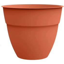 EDA Pot de fleur rond Osaka Ø 40 cm (28,3 L) - Intérieur/Extérieur - Terre battue orange - Fabriqué en France - Ø 41 x H 34,3 cm Precio: 33.468. SKU: B1DEWGWGWM