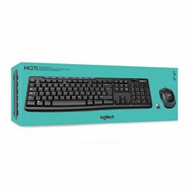 Clavier et souris sans fil Logitech MK270 Noir Espagnol Espagnol Qwerty