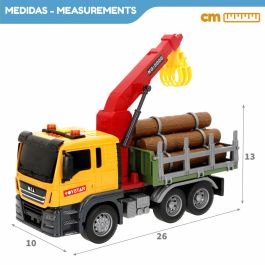 Camion avec grue Speed & Go 26 x 13 x 10 cm (6 Unités)