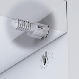 ITALIANA FERRAMENTA SECRET MAXI Support d'étagère à fixation automatique, épaisseur minimale 25mm