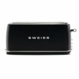 Sweiss Grille-pain Vintage GRV9 Noir 2 Fentes 1500W