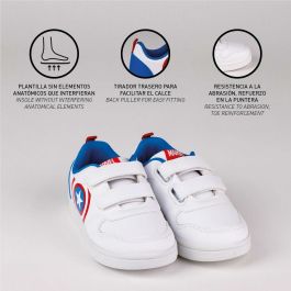 Chaussures de Sport pour Enfants The Avengers Velcro Blanc 29