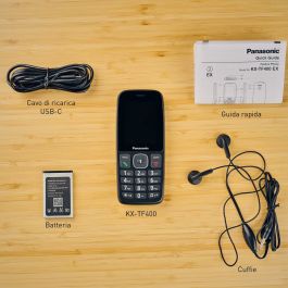 Téléphone portable pour personnes âgées Panasonic KX-TF400EXB